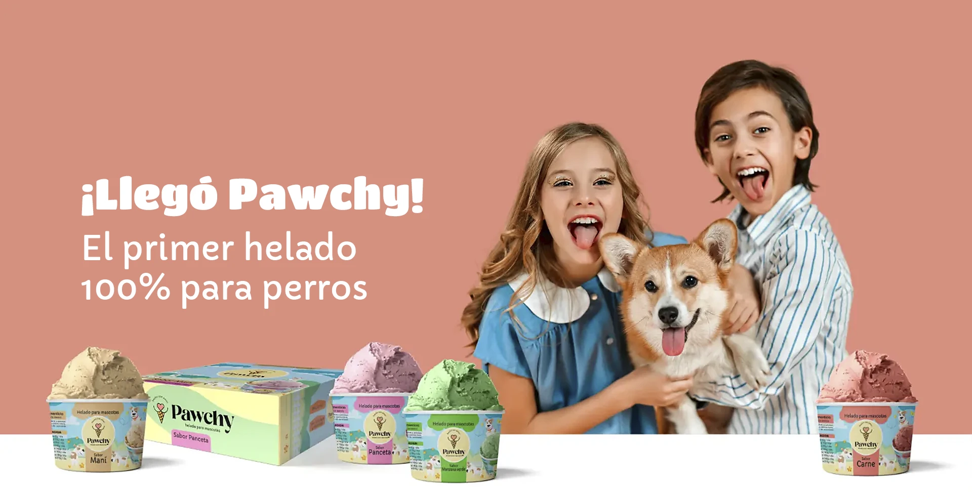 PAWCHY - El primer helado 100% para perros